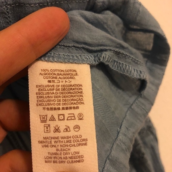 Free People Follow Your Heart Embroidered Crop Balloon Sleeve Top XS - Picture 10 of 11